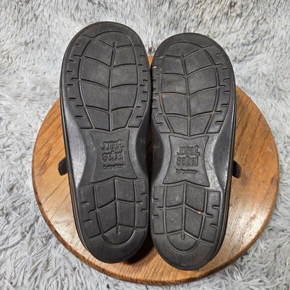 Josef Seibel Men Size 11 EU 44 Brown Leather Fisherman Sandals (Winter Discount) - Picture 6 of 8